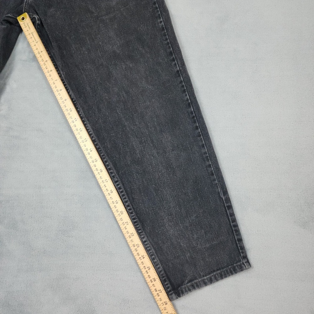 Vintage Levis 560 Loose Fit Jeans Mens Size 34x30 Black Baggy Tapered Denim Y2K - Picture 8 of 12